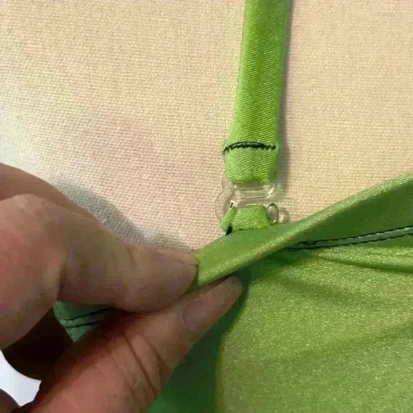 Longitude Swimsuit Size 8. Removable Halter. Built in cup bra - Picture 4 of 9